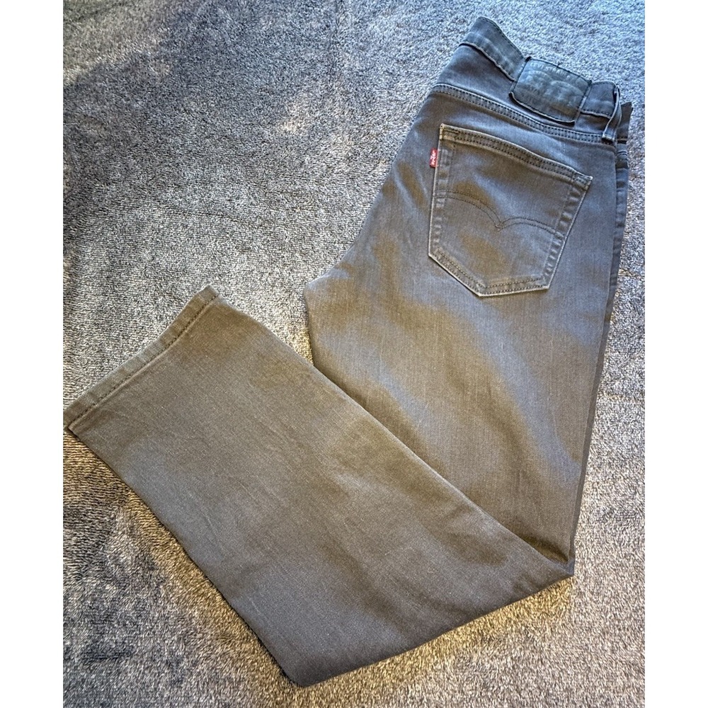 Levi's 511 Slim Fit Jeans Gray Water Less Denim Men's 33x30 Zip Fly